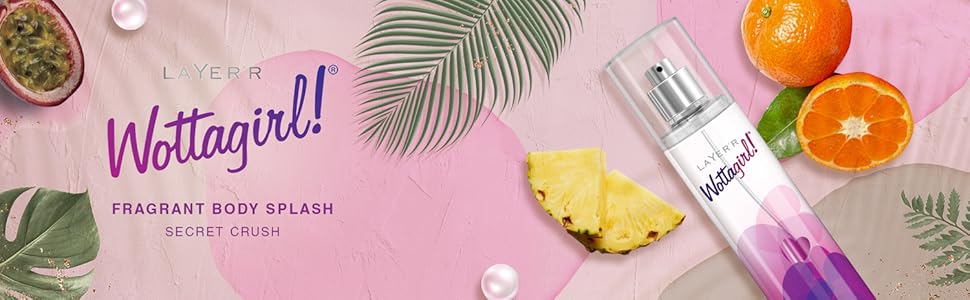 Layer'r Wottagirl Body Splash For Women With Long Lasting Fragrance