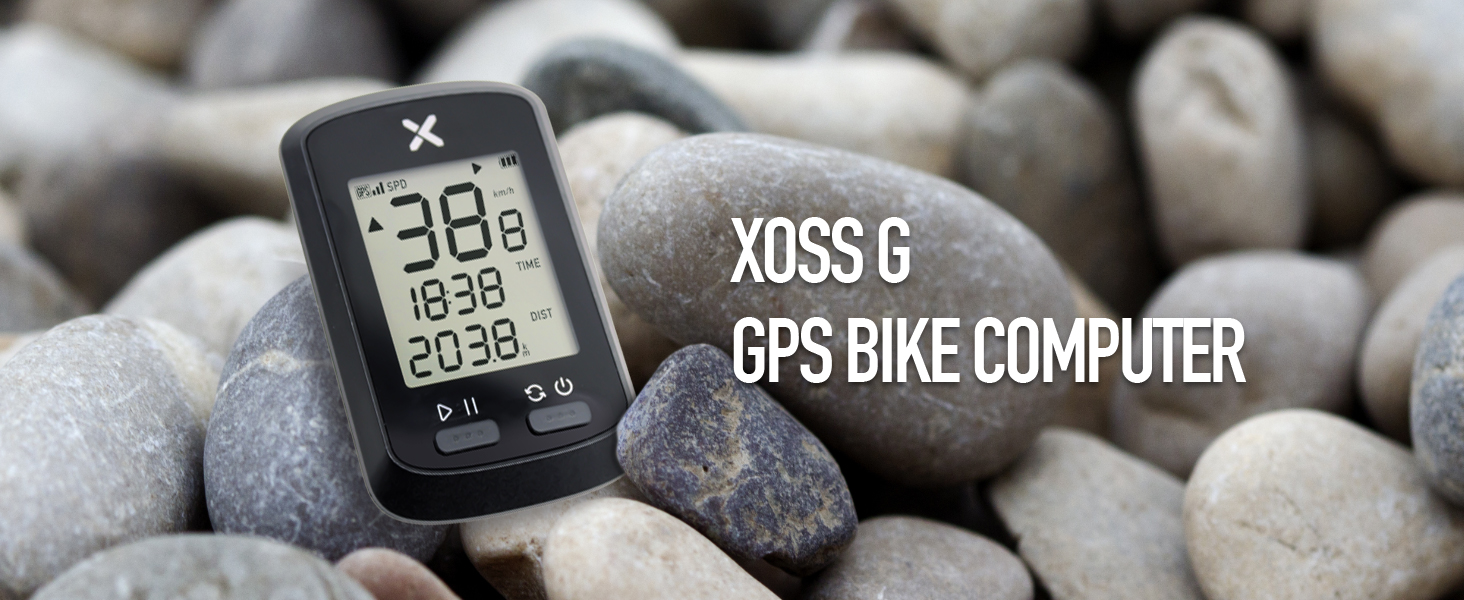 XOSS G GPS Bike Computer, Wireless Bluetooth Bike Speedometer and
