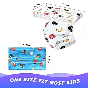 kids face mask disposable