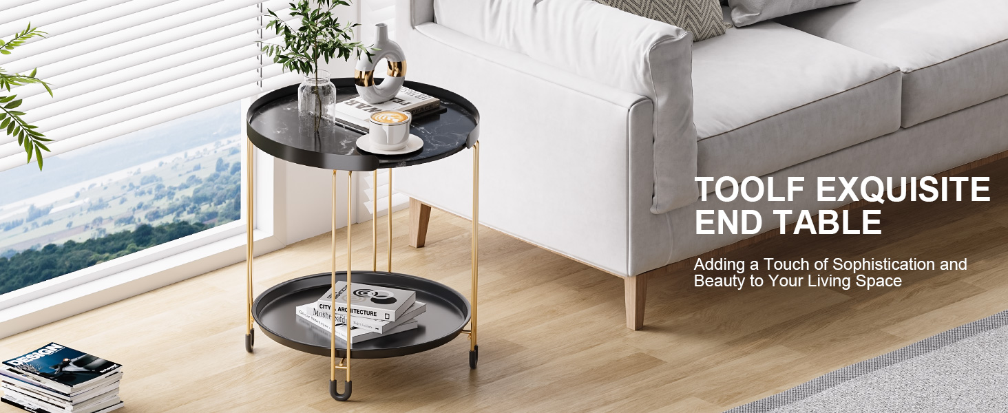 TOOLF END TABLE