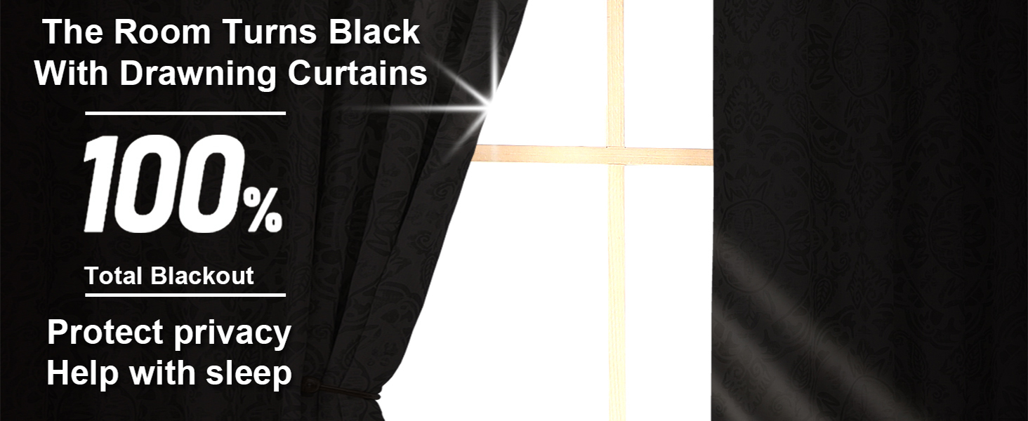 total blakcout curtains