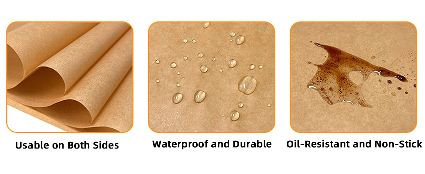 Parchment Paper Sheets,LYHOLKEER 300pcs 12x16 Inches