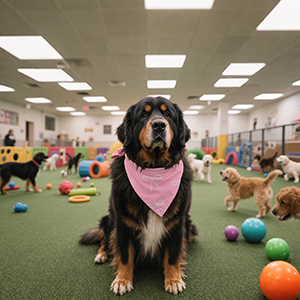pink bow dog bandana3