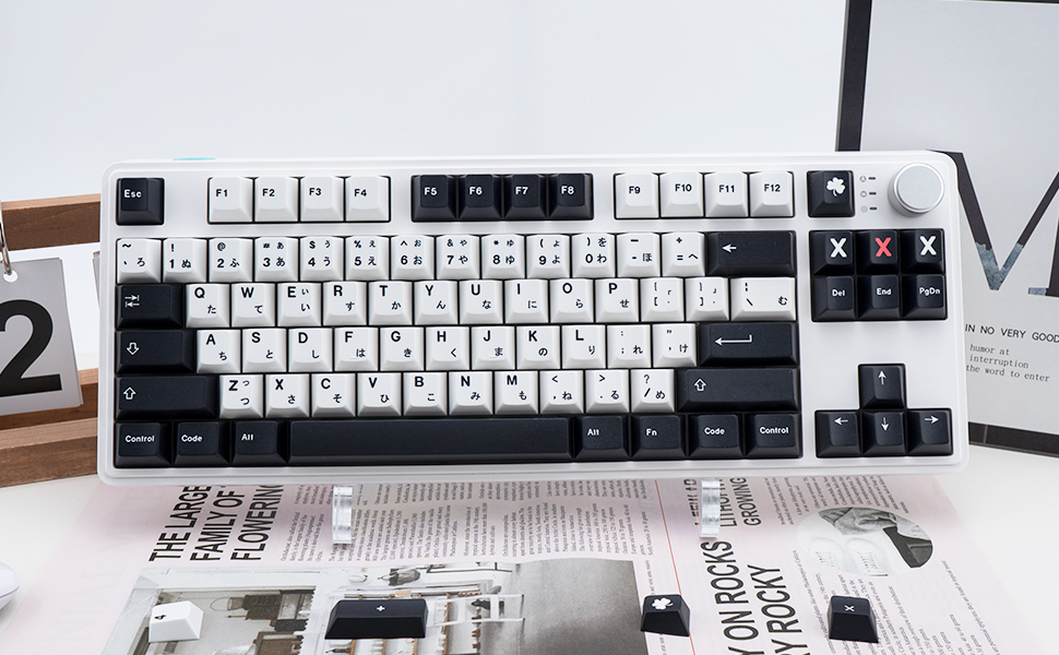 キーボード KRAP Maker White / Black Sheepie KRAP Amazon.co.jp: LeleLab Hokkaido White PBTキーキャップセット