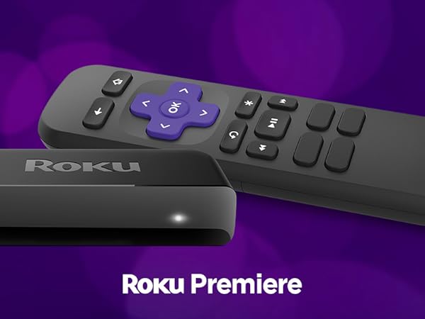 Roku Premiere | HD/4K/HDR Streaming Media Player with Simple