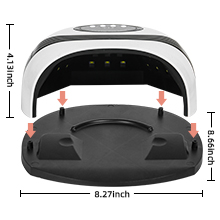 gel nail polish light