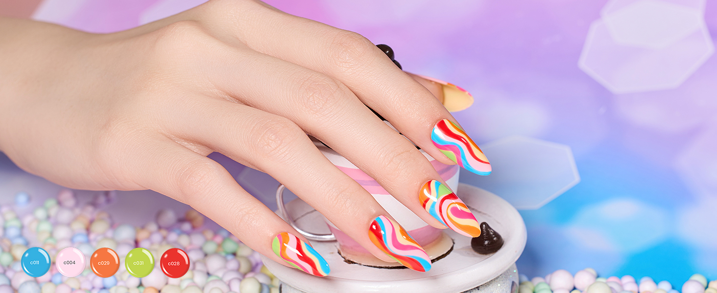 Beetles gel nail pilish kit with UV light