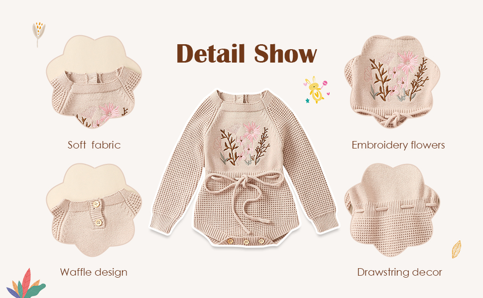 baby sweater romper