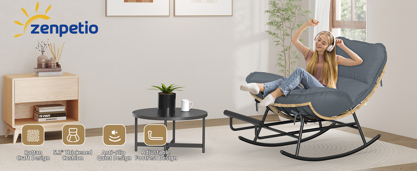 outdoor rocking chair