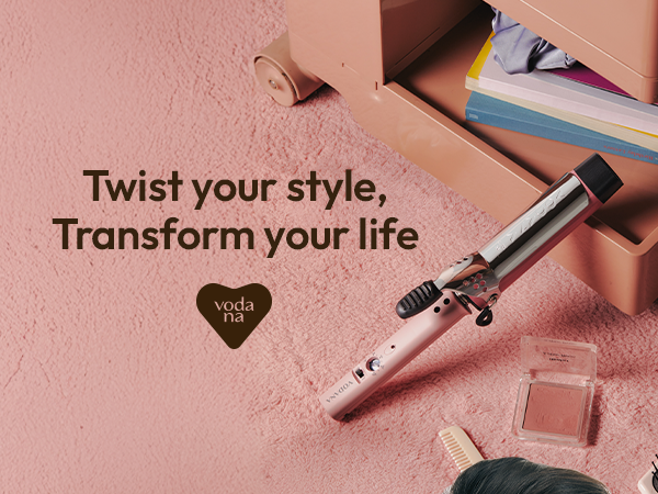 Amazon.com: VODANA Professional GlamWave Ceramic Curling Iron