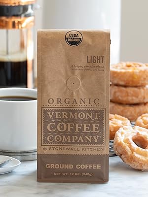 Vermont coffee compant light roast ground coffee