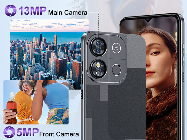 OUKITEL C57 PRO Unlocked Cell Phone Android 14 Phone