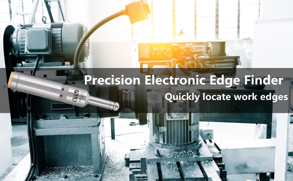 Electronic Edge Finder Stainless Steel Accuracy with LED Milling Lathe