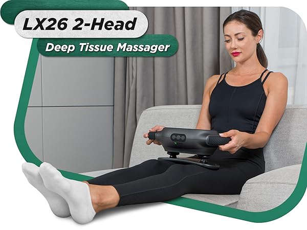 Amazon.com: Lunix LX26 2-Head Professional Deep Tissue