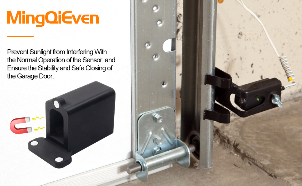 MingQiEven Garage Door Sensor Sun Shade Protector, Sensor