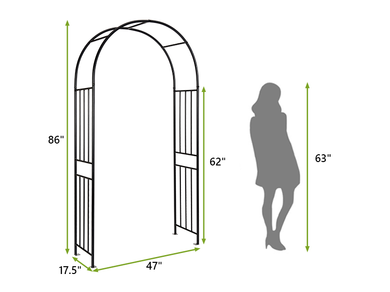 steel arbor