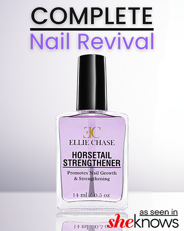 Ellie Chase Horsetail Nail Strengthener for harder nails, stronger nails, longer nails