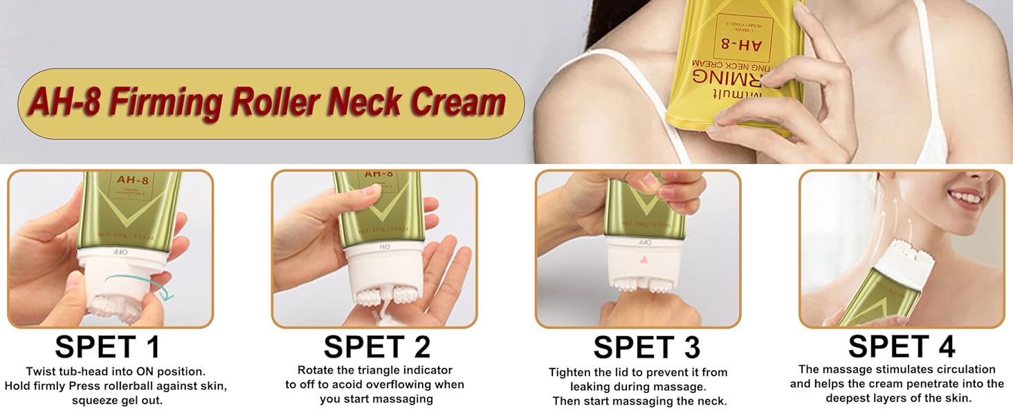 AH-8 Firming Roller Neck Cream