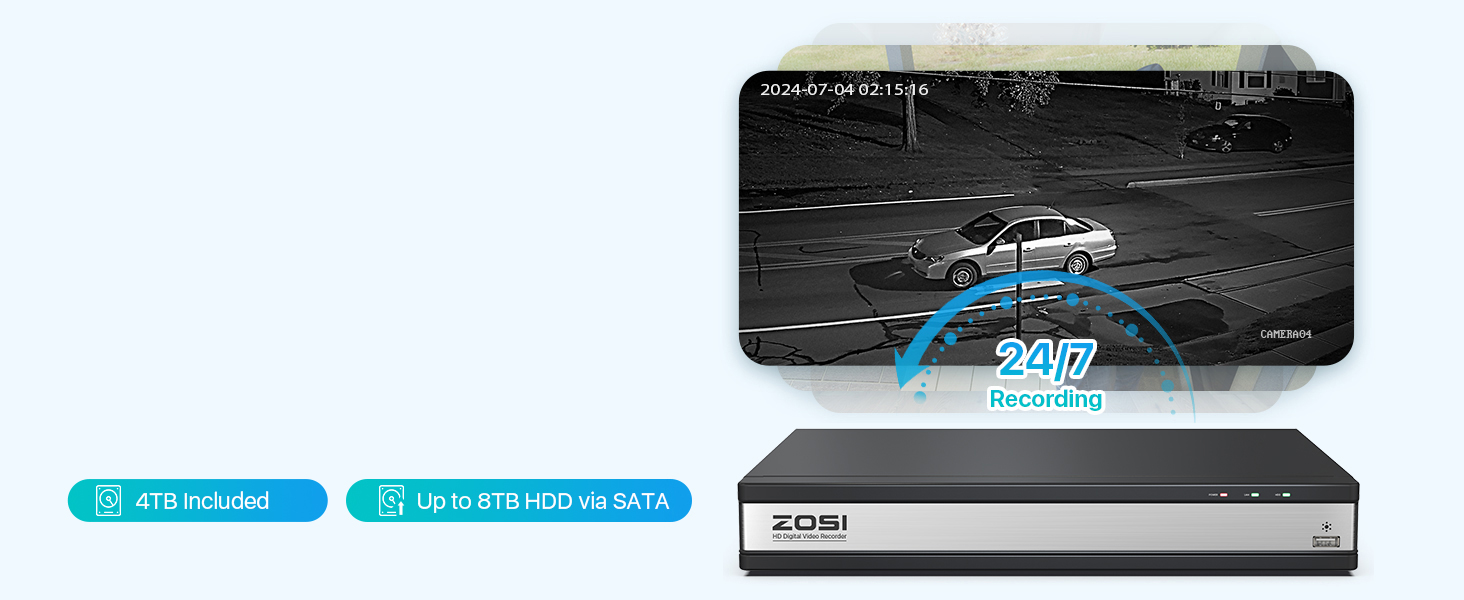 16ch dvr with 4TB HDD