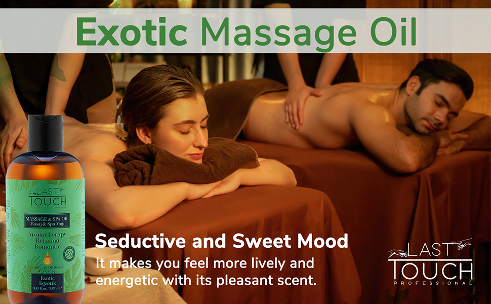 Last Touch Exotic Sensual Massage Oil for Couples