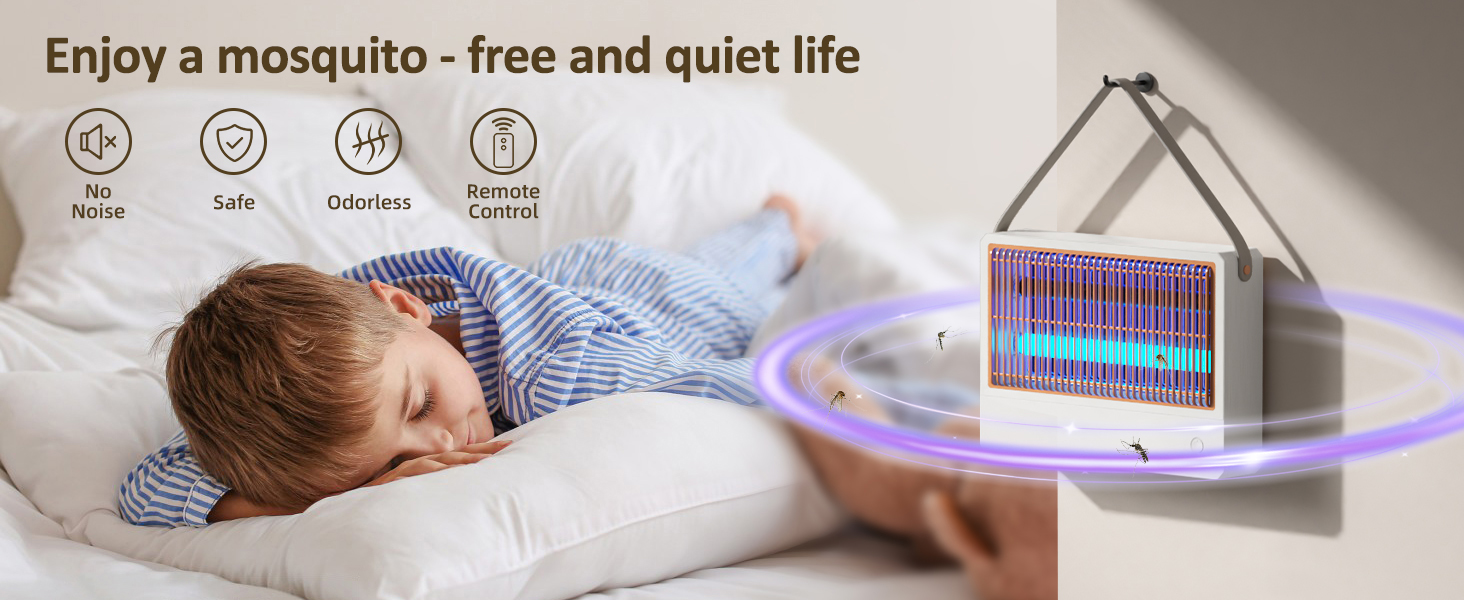 enjoy a mosquito - free and quiet life