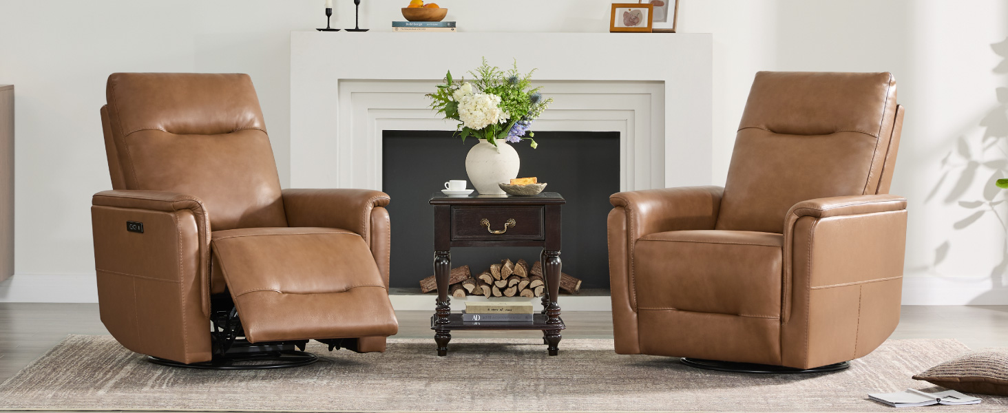 leather recliner chair