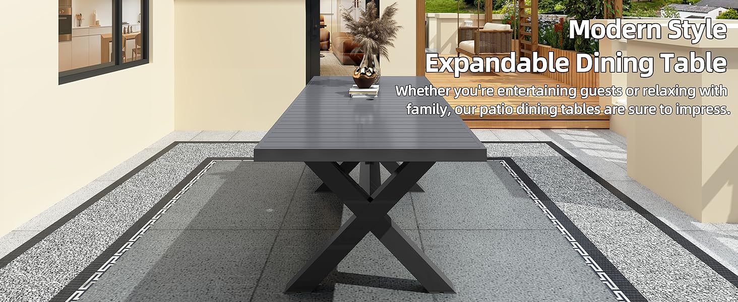 extendable dining table