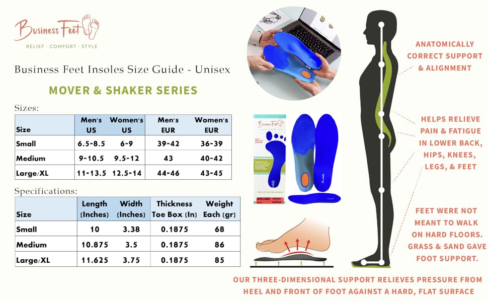 Business Feet Section 3 Mover & Shaker