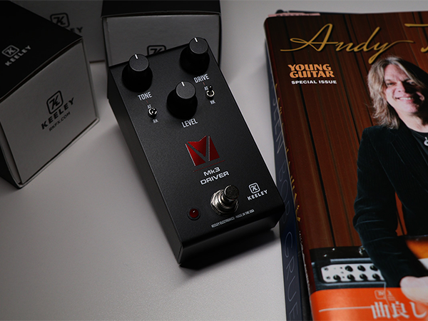 Keeley Mk3 D Andy Timmons オーバードライブ Mk3 Driver - Andy Timmons Full Range Overdrive with Germanium