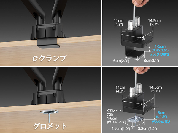 Amazon.co.jp: AVLT ノートパソコンアーム 17~32インチ対応 耐