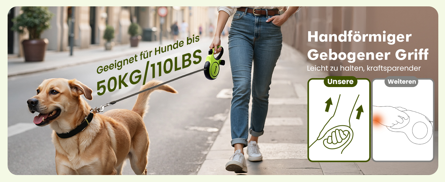 Anleitungsdiagramm, das die Einrichtungsschritte für ein Produkt mit Pfotenabdruck-Symbolen und Pfeilindikatoren zeigt und Montage- oder Gebrauchsanweisungen veranschaulicht.