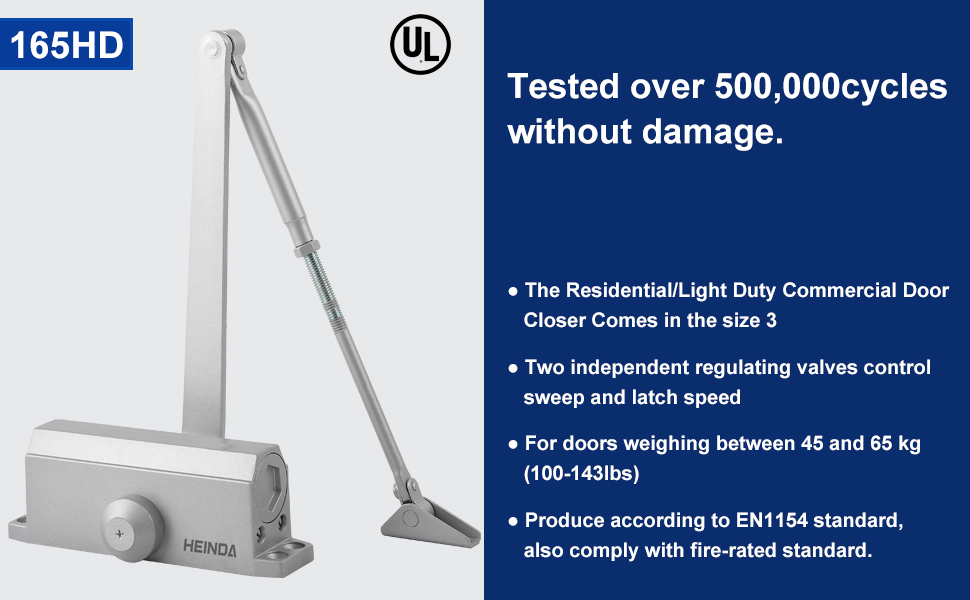 Automatic Door Closer with Hold Open Auto Closer for