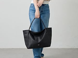 Amazon | [ラシット] A4サイズ対応］レザーシンプルトートバッグ