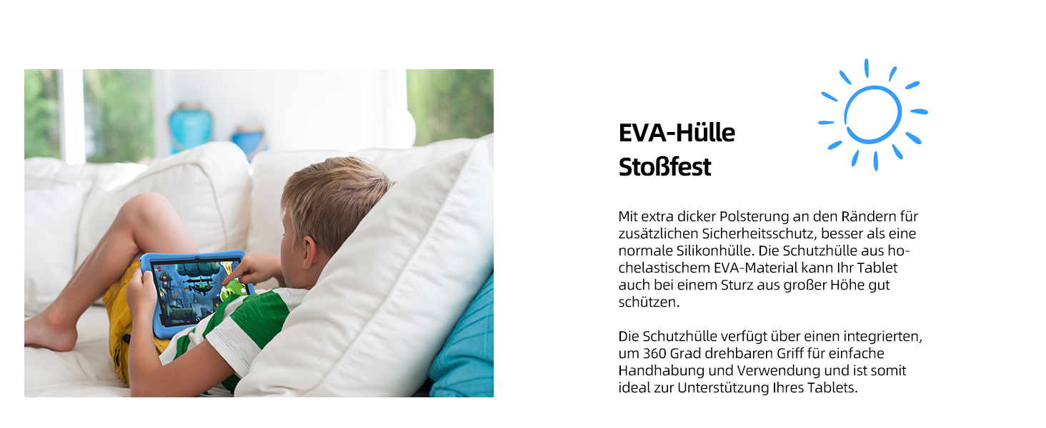 Kinder Tablet 10 Zoll Android 14