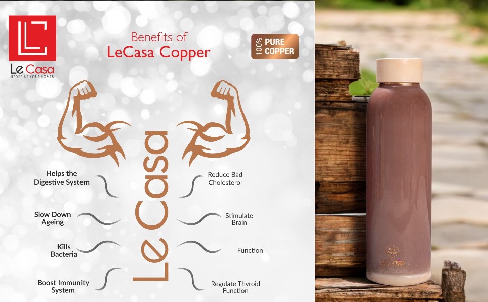 Copper Water Bottle