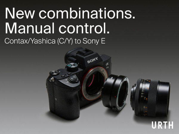 【未使用品】bones C/Y to Sony E Contax Yashica Lenses to Sony E Lens Mount Adapter K&F