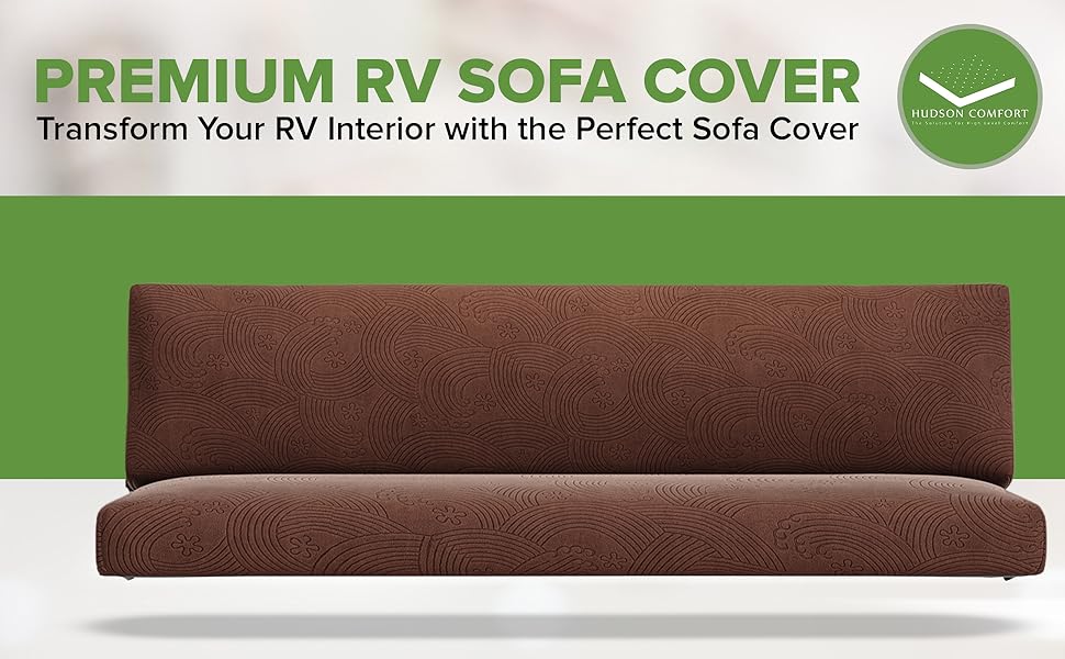 rv sofa couch cover bed camper jackknife jack knife