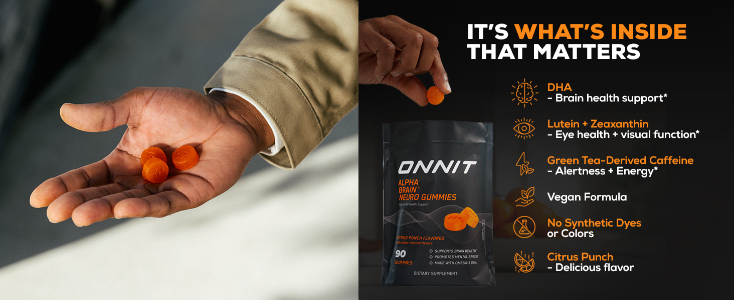 onnit alpha brain gummies omega 3 brain health