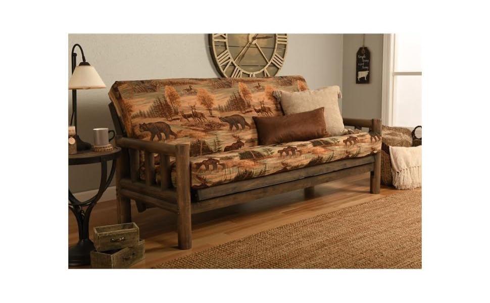 Pemberly Row 8" Full Size Spring Futon Mattress Replacement