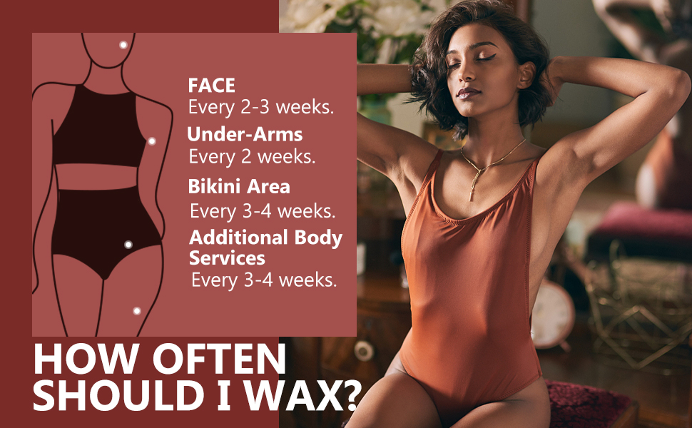 Waxing Kit Wax Warmer for Women Madors Wax Kit Wax Pot