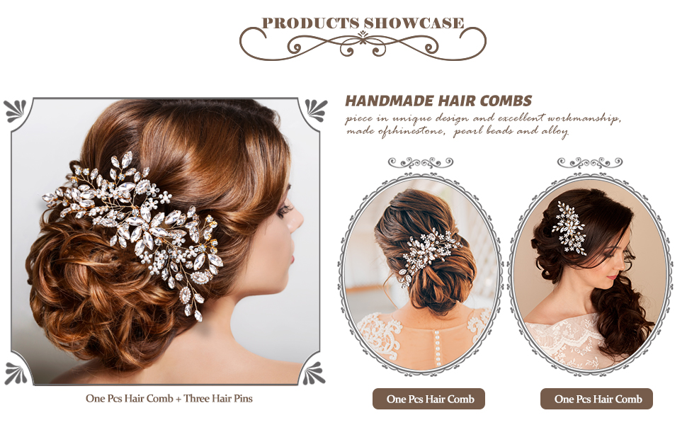 wedding hair comb