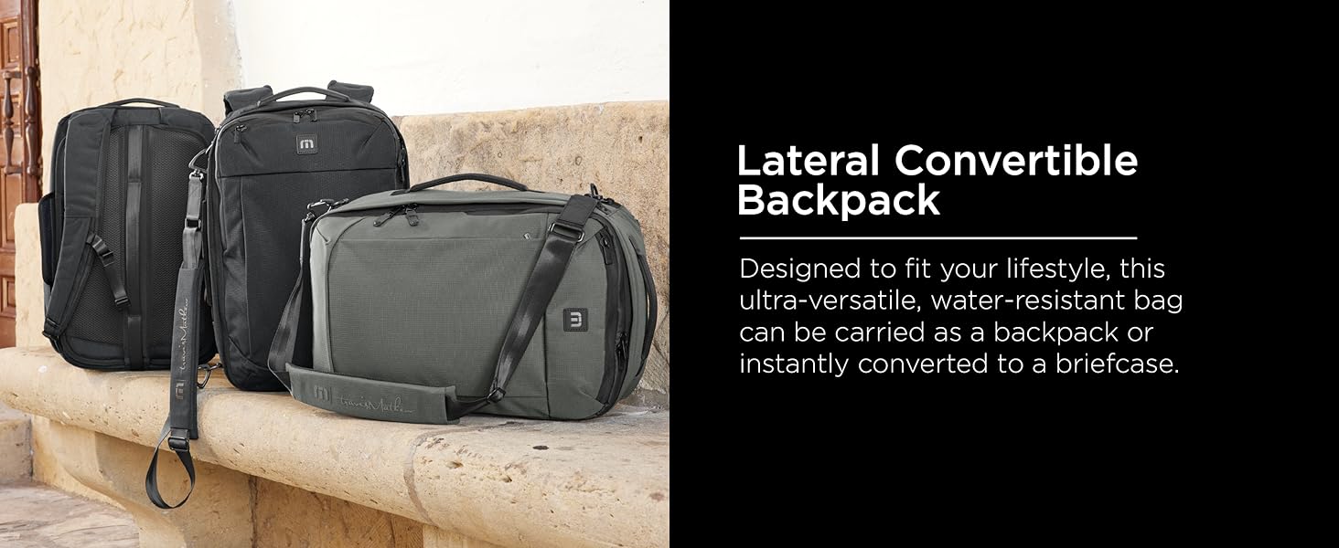 TravisMathew Approach Backpack TMB100, Graphite Electronics