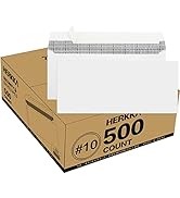 500#10 Security Self-Seal Envelopes, No.10 Windowless Bussiness Envelopes, Security Tinted with P...