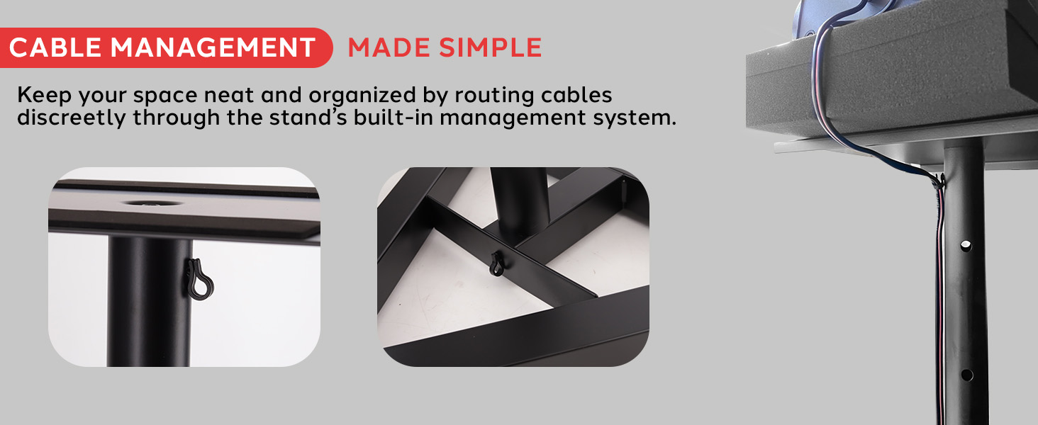 speaker stands home theater tripod rear tall wall brackets play large monitors living room