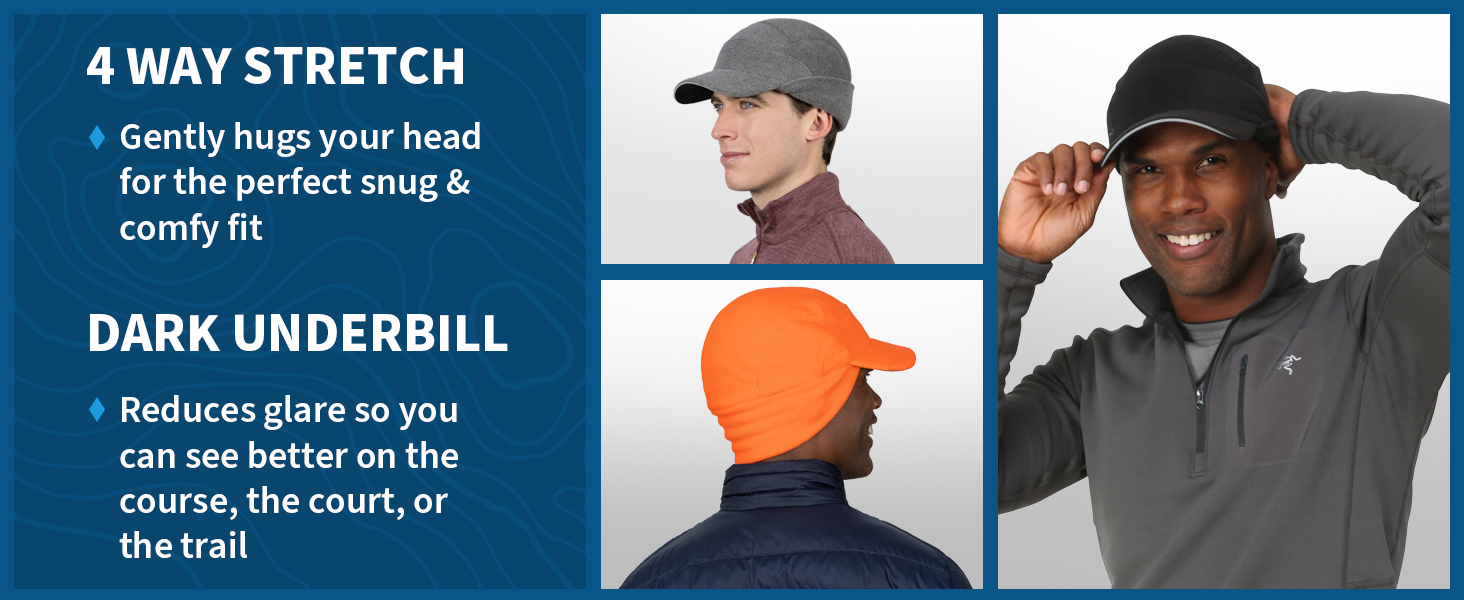 mens outdoor hat men hats fashion fitted golf hats for men ear cover sombrero para hombre men's cap