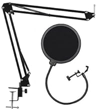 microphone, microphone stand, condenser microphone, microphone for pc, gaming microphone