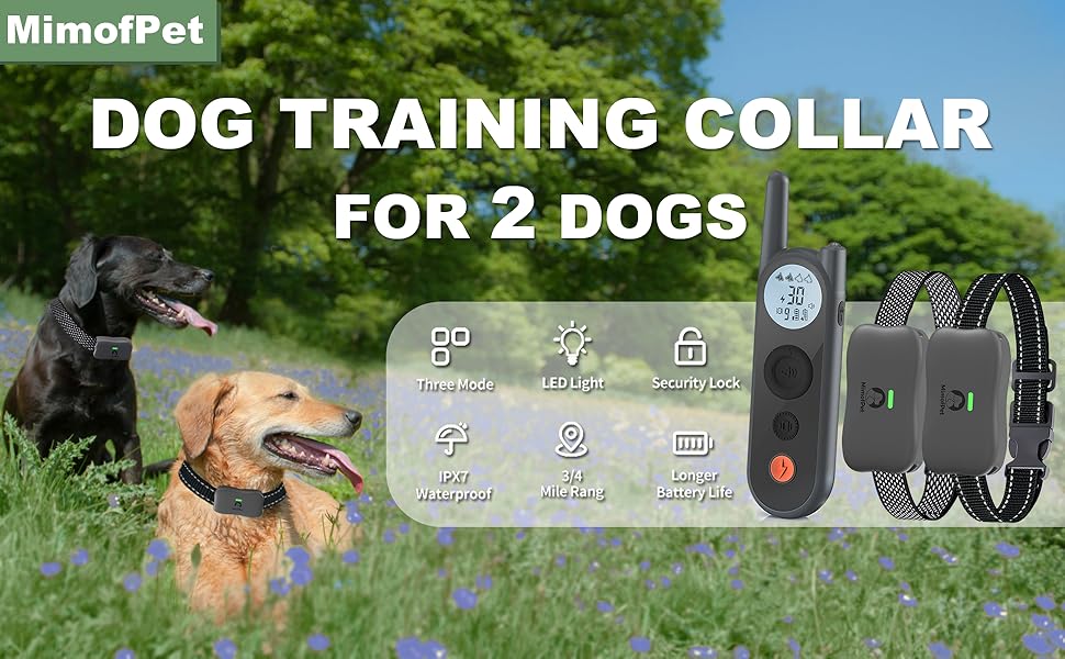 dog shock collar for small medium large dogs training remote collars