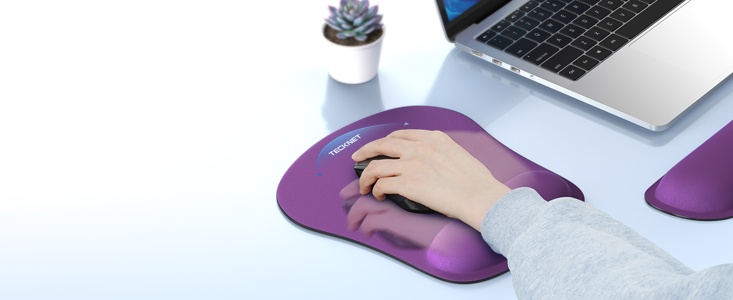 Wrist Rest Mat, Keyboard and Mouse Wrist Support Pad Set