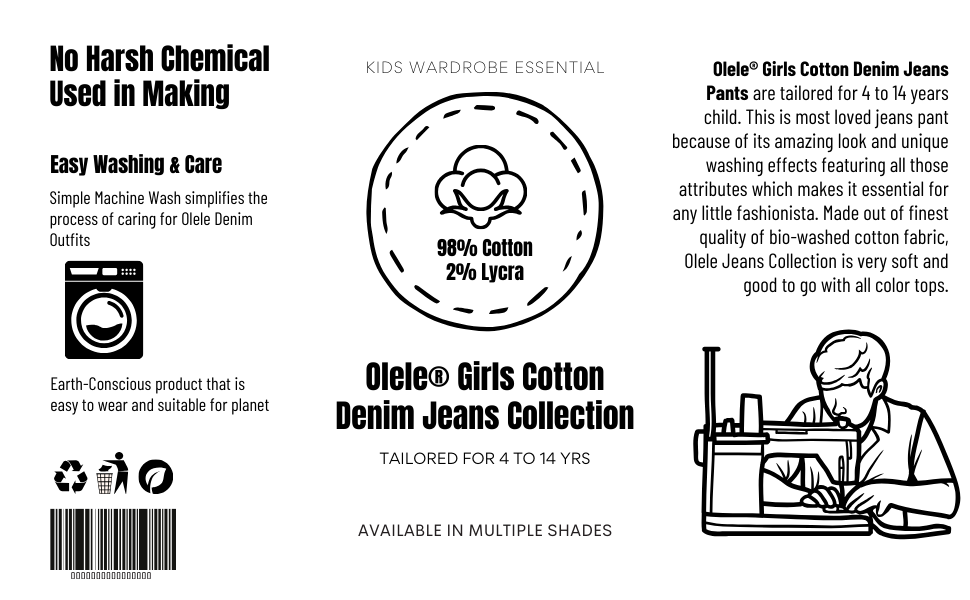 DENIM PANTS BRANDING ONE