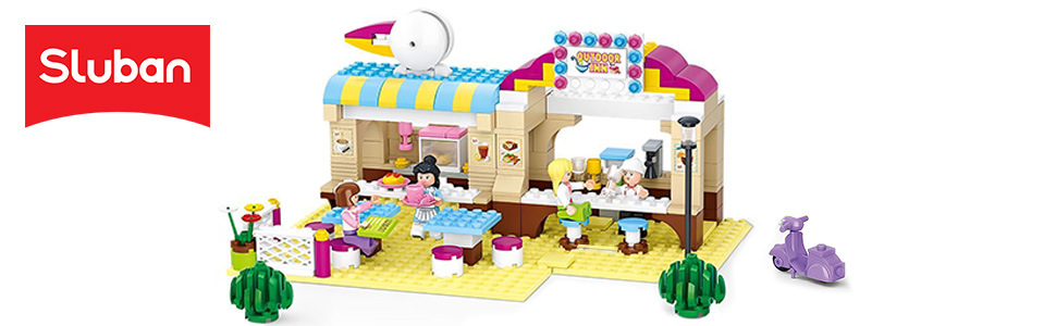 سلسلة سلوبان فاير - مجموعة مكعبات بناء النار 490 قطعة مع 5 مجسمات صغيرة - للأطفال بعمر 6 سنوات فما فوق، بلاستيك، متعدد الألوان 18 SLUBAN